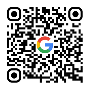 QR-Code für die Google-Bewertung des Selena Pflegediensts